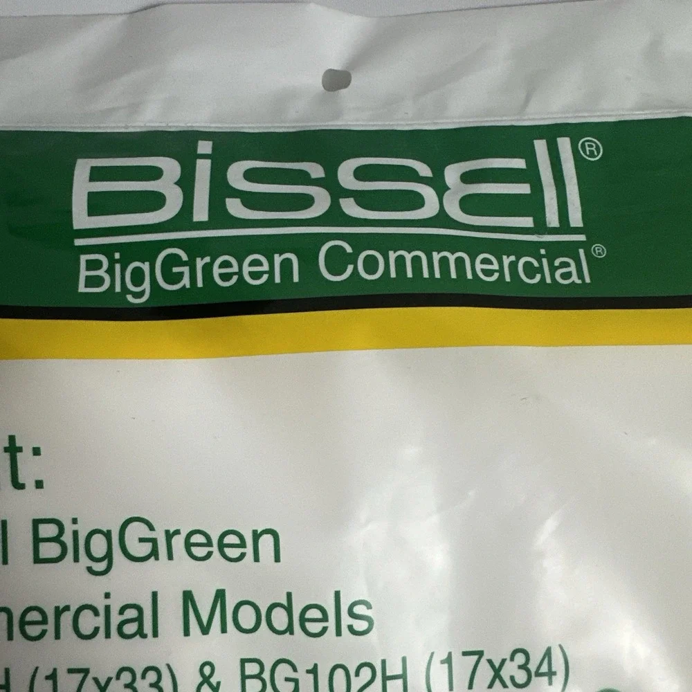 Bissell BigGreen Commercial Upright High Filtration Vacuum Filter Bags 8 Pack